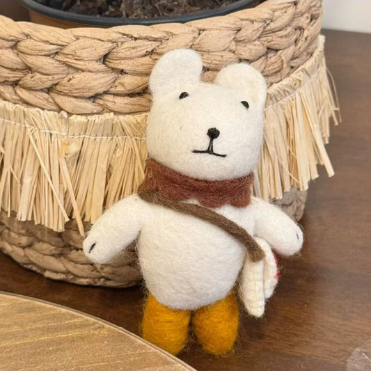 Bear Keychain Charm by Maria Callary Toys