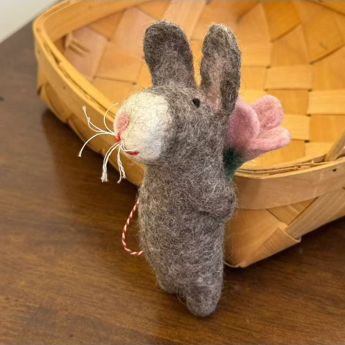 Bunny Christmas Ornament By Maria Callary Toys