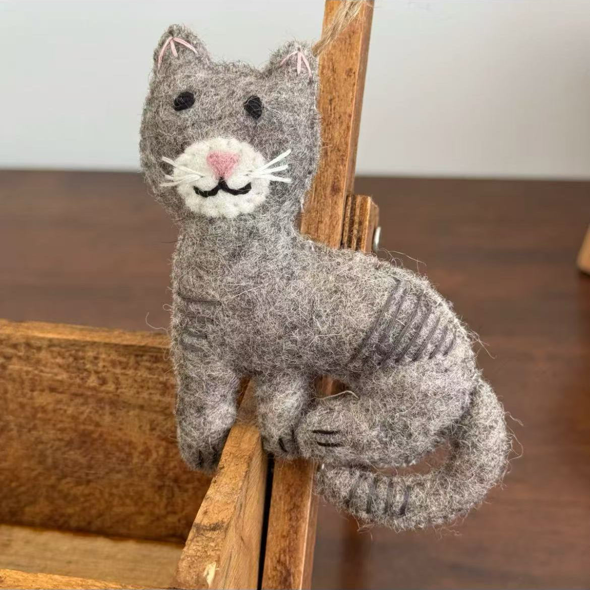Cat Hanging Decoration Bag Charm By Maria Callry Toys