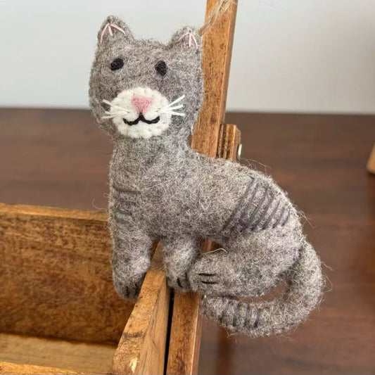 Cat Hanging Decoration Bag Charm By Maria Callry Toys