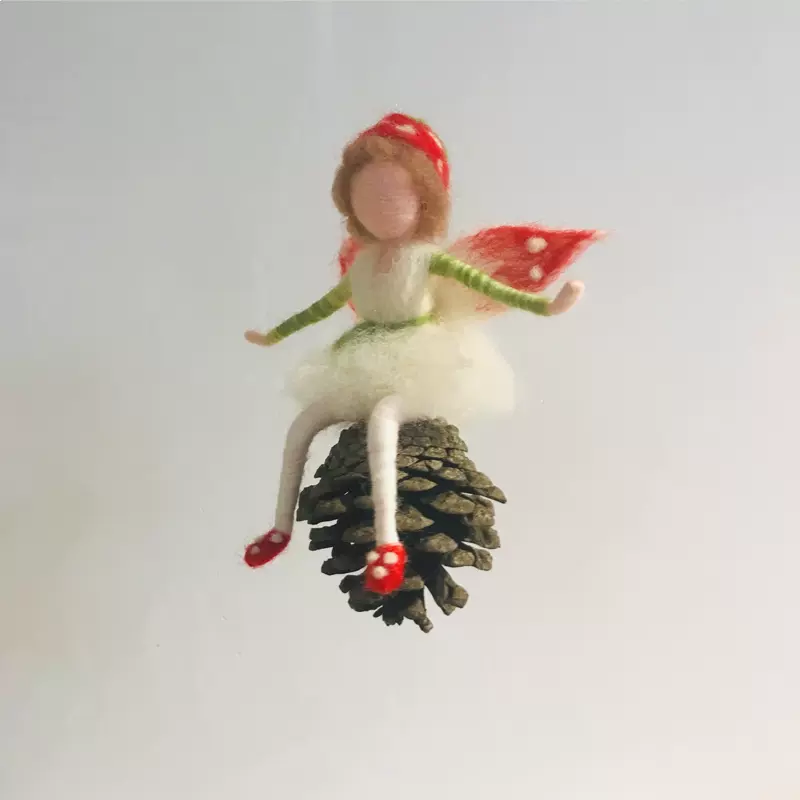Craft Your Own Angel with the Needle Felting Kit by Maria Callary Toys