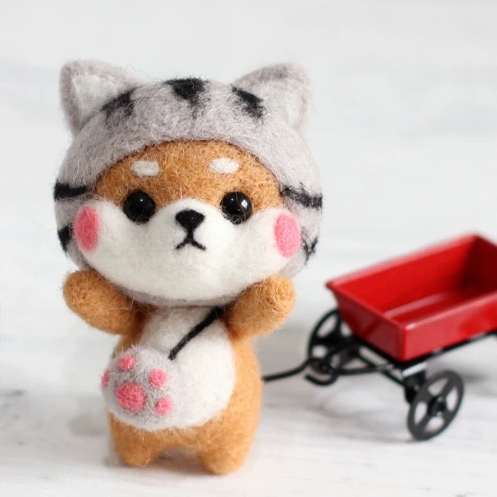 Craft Your Shiba Inu with Needle Felting Kit from Maria Callary Toys