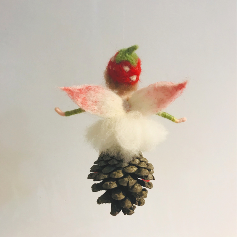 DIY Angel Needle Felting Kit by Maria Callary Toys for Gifts and Decor