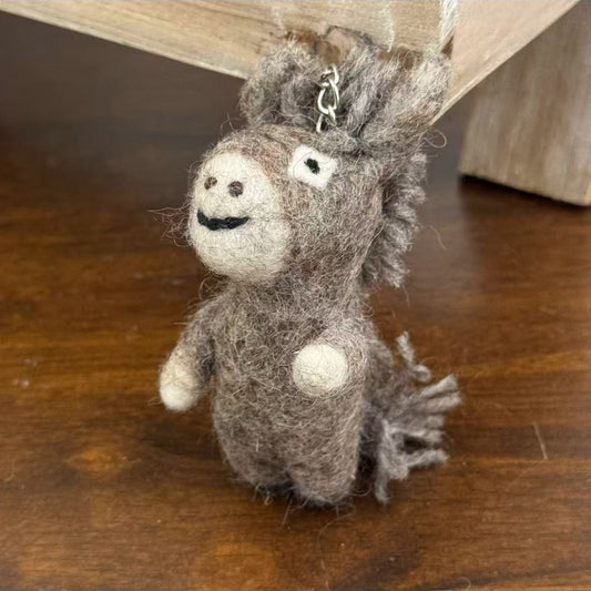 Donkey Keychain Charm By Maria Callary Toys