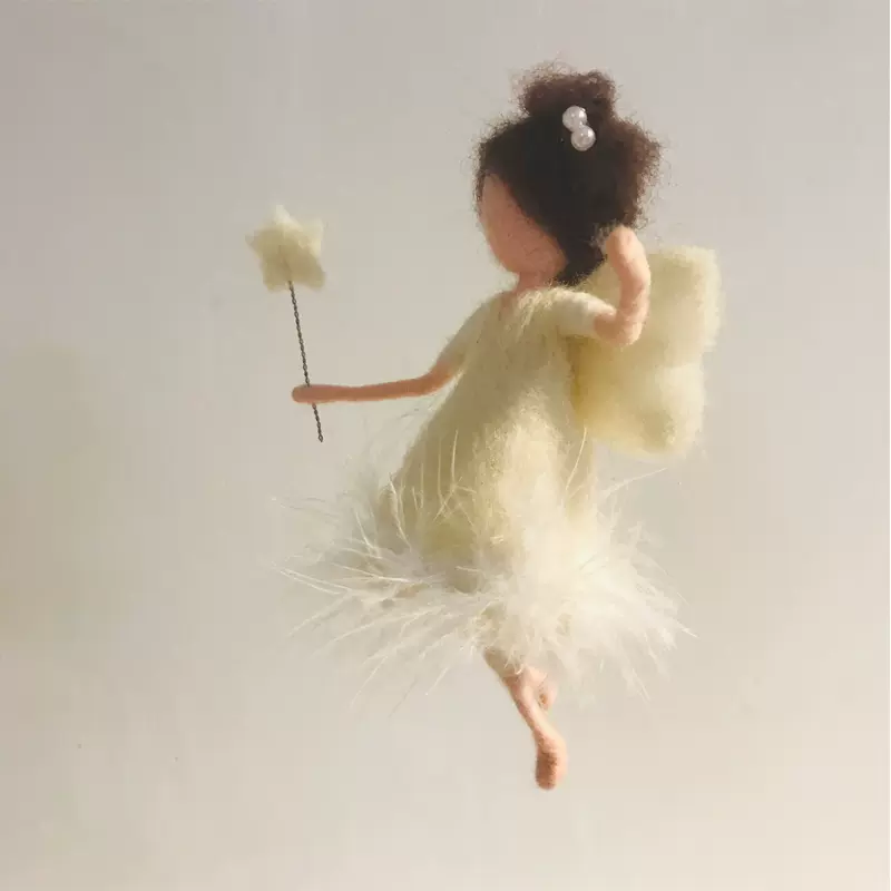 Fairy Needle Felting Kit for Beginners by Maria Callary Toys – Perfect DIY Craft Kit