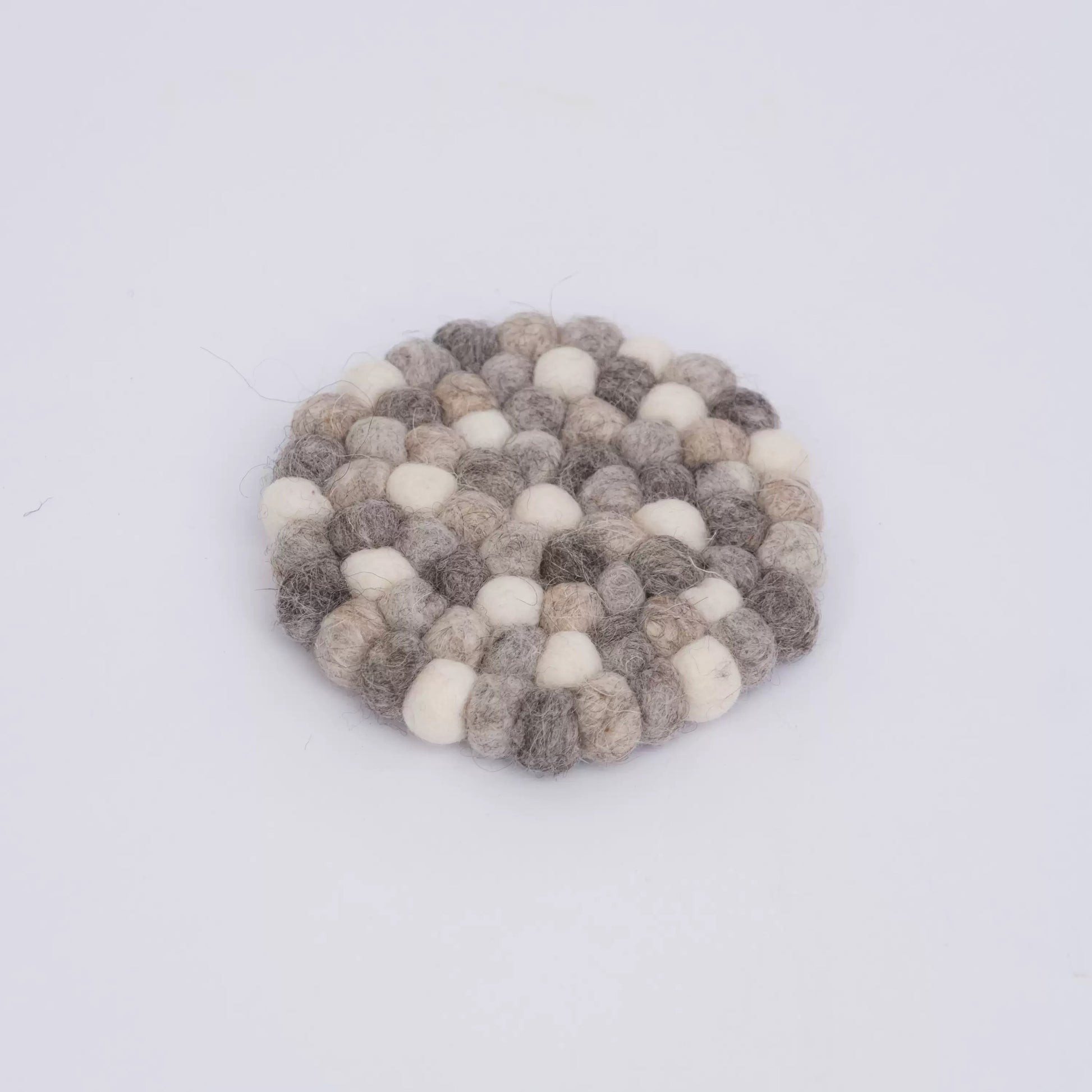Felt Ball Desk Coasters by Maria Callary Toys