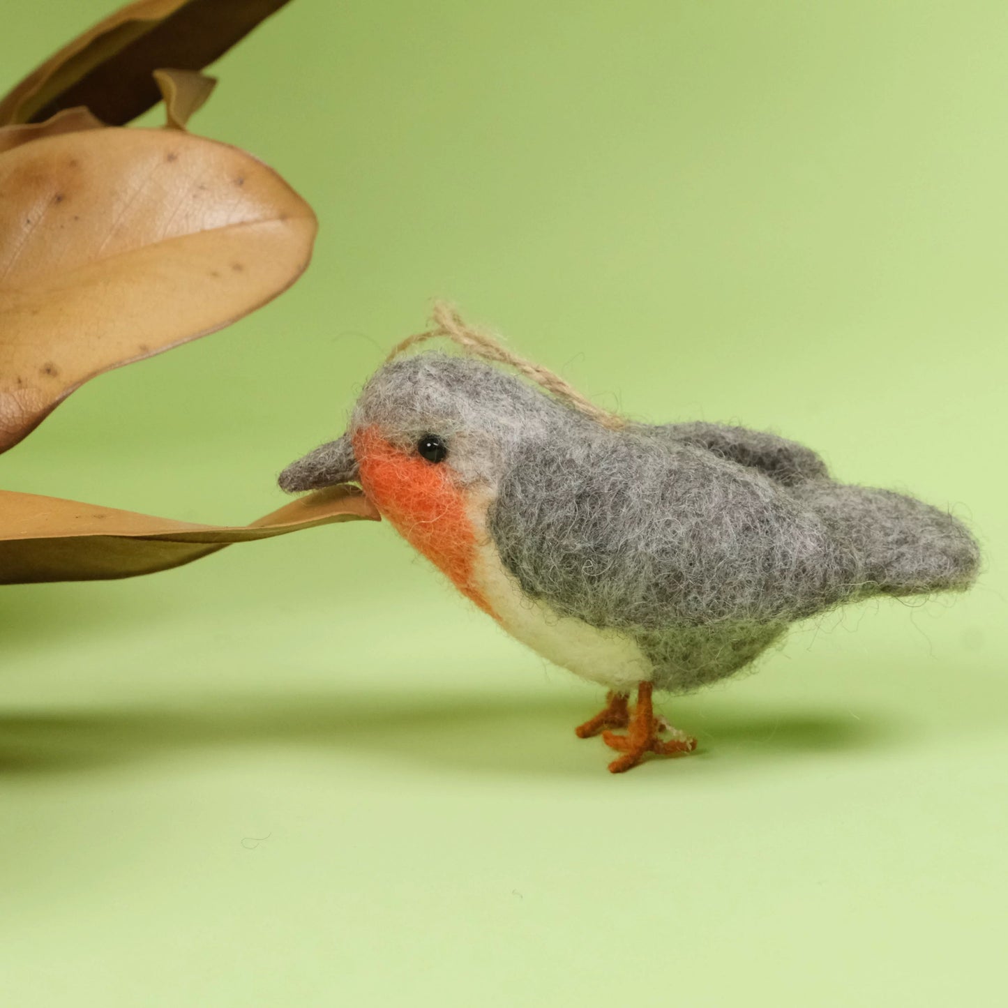 Felt Bird Christmas Hanging Decorations By Maria Callary Toys