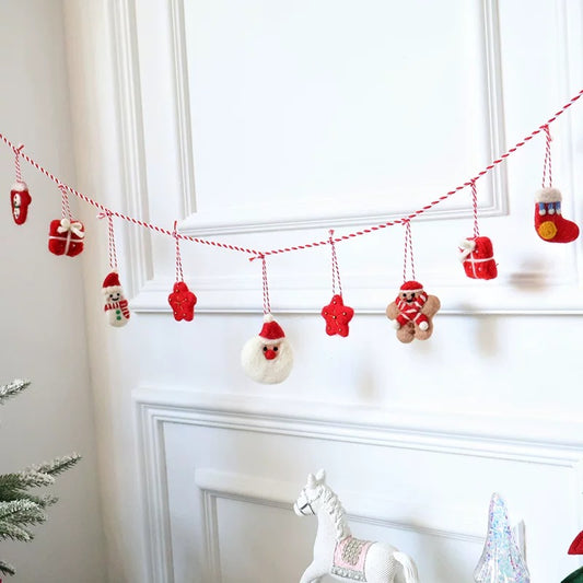 Felt Christmas Garland by Maria Callary Toys