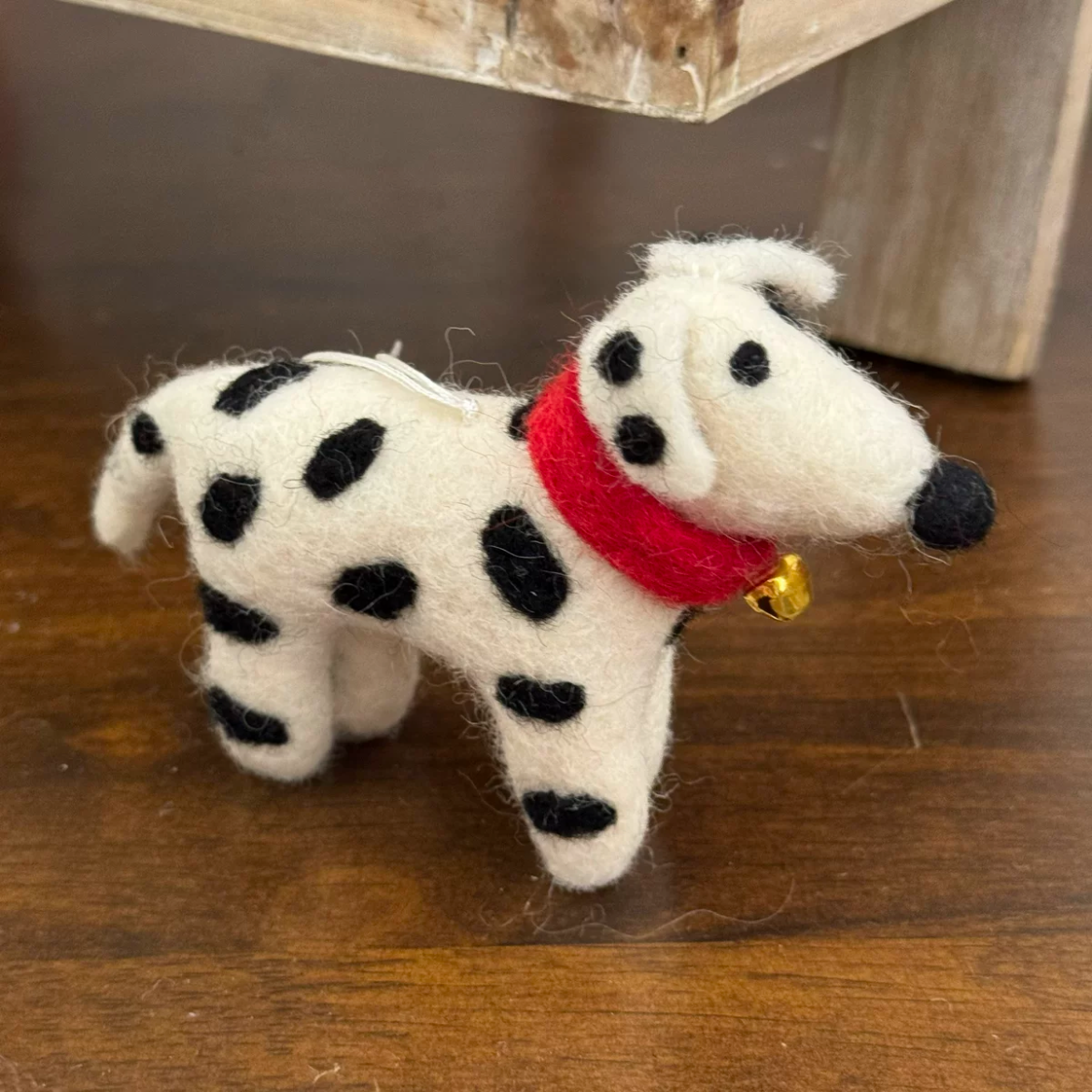 Felt Dog Hanging Decoration By Maria Callary Toys