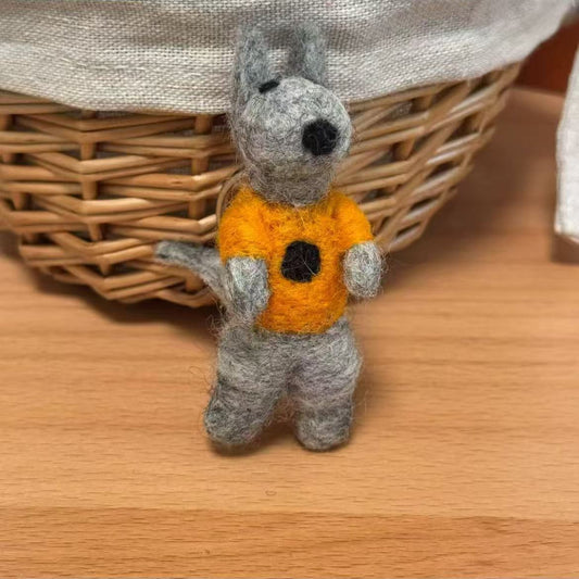 Kangaroo Keychain Charm By Maria Callary Toys