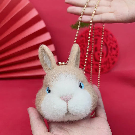 Adorable Bunny Mini Kiss-Lock Coin Purse