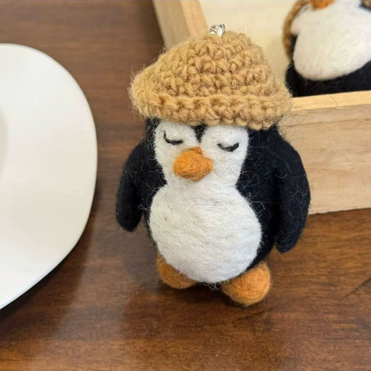 Penguin Felt Keychain Charms By Maria Callary Toys