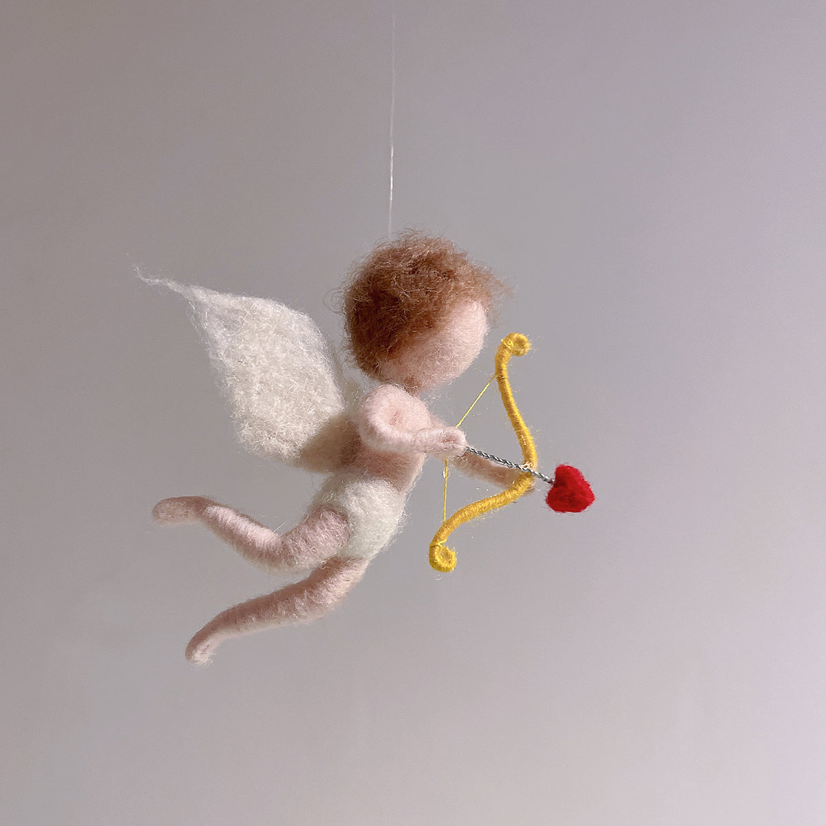 Needle Felted Fairies by Maria Callary Toys, ideal for Christmas tree decorations and handmade fairy gifts.