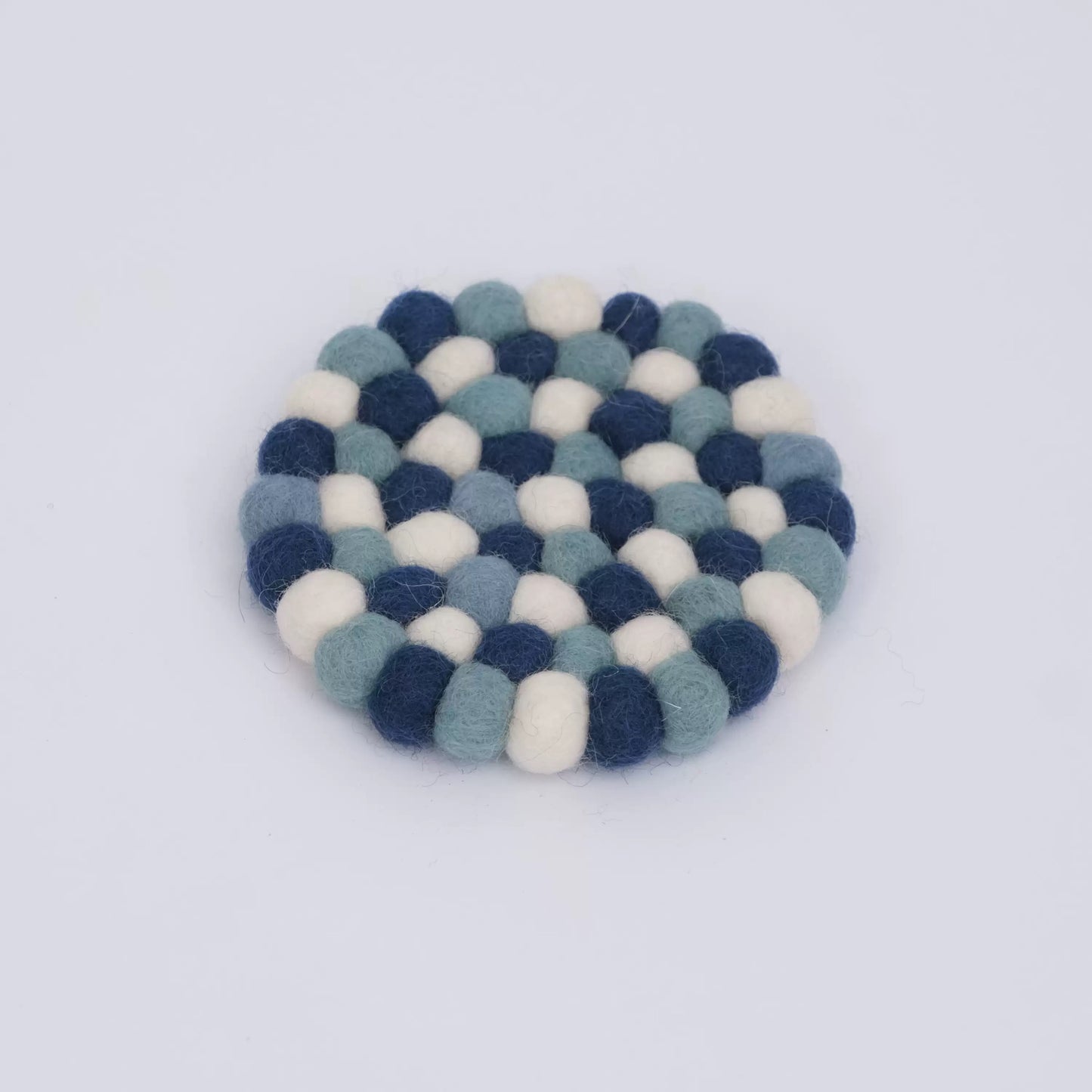 Adorable Felt Ball Coasters by Maria Callary Toys