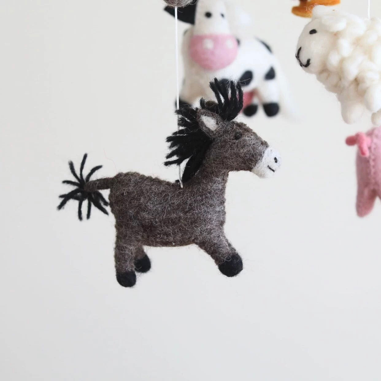 Adorable Handmade Animal Baby Mobile – Soft & Safe for Cribs | Maria Callary Toys