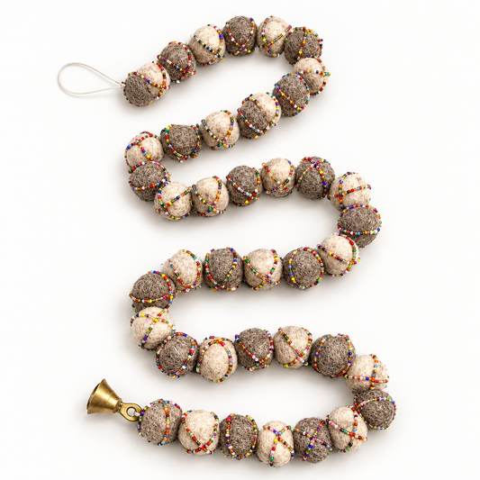 Felt Ball Garland