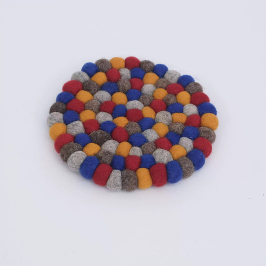 Best Absorbent Felt Ball Coaster by Maria Callary Toys