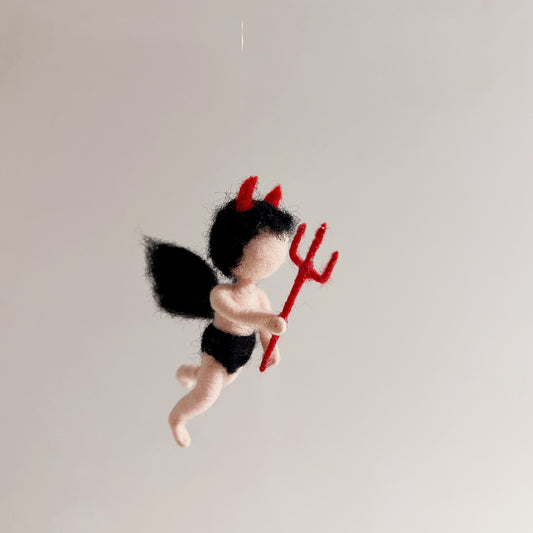 Charming Needle Felted Elf by Maria Callary Toys