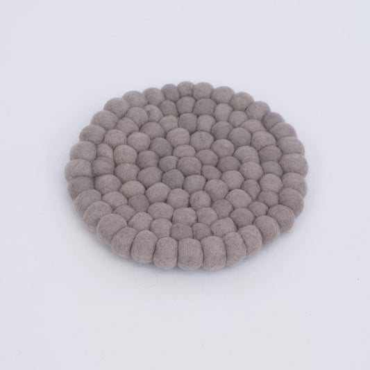Cheap Felt Ball Bar Coaster by Maria Callary Toys