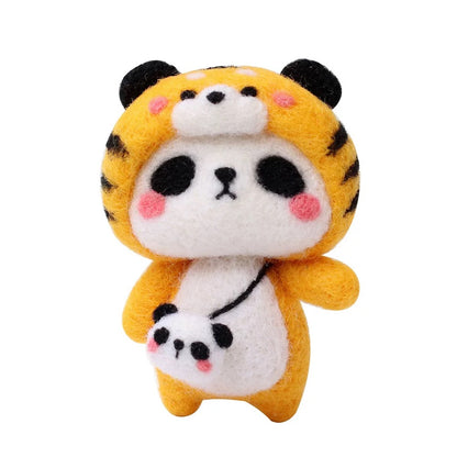 Create Your Own Panda: Needle Felting Kits by Maria Callary Toys