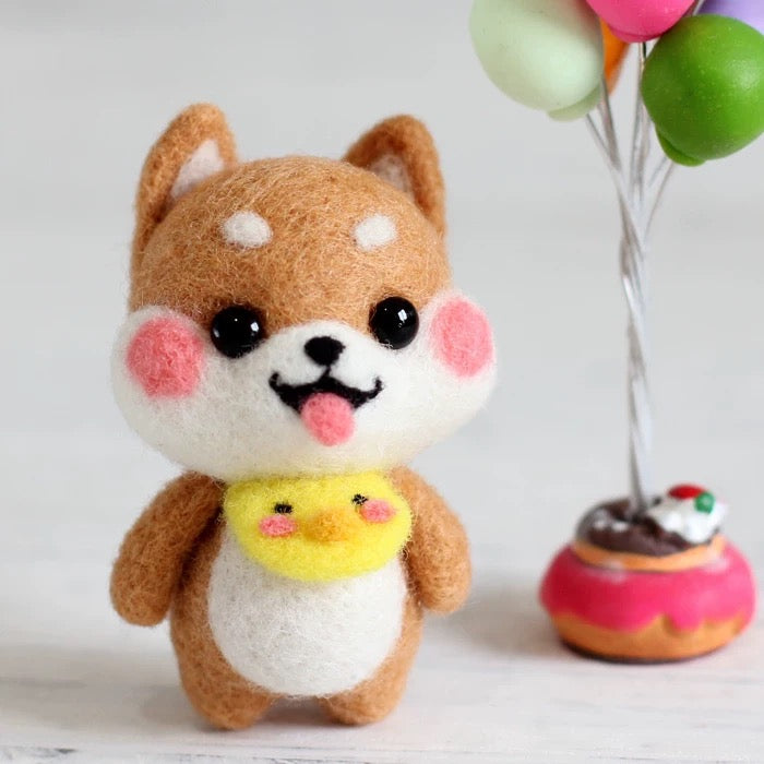 Create Your Own Shiba Inu with Needle Felting Kit from Maria Callary Toys