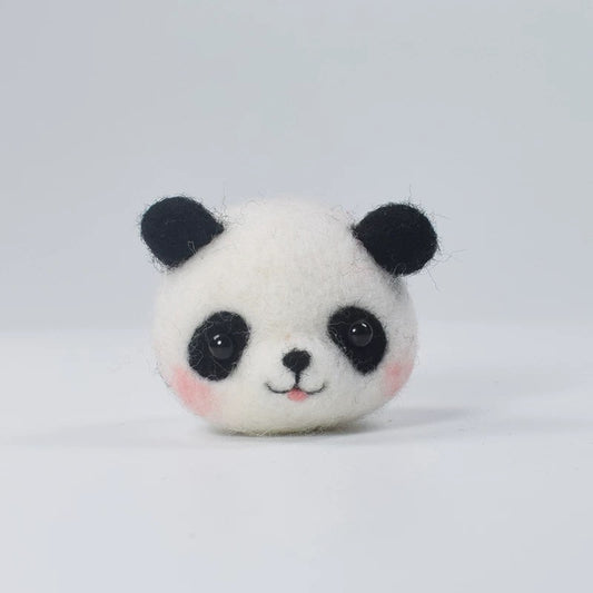 DIY Needle Felting Panda Kit By Maria Callary Toys