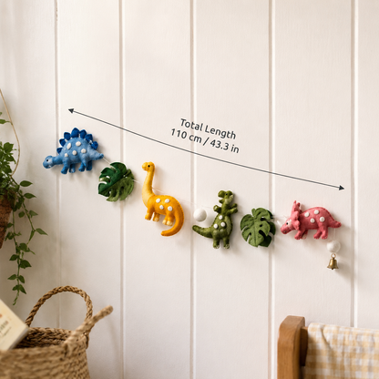 Dinosaur Felt Garland
