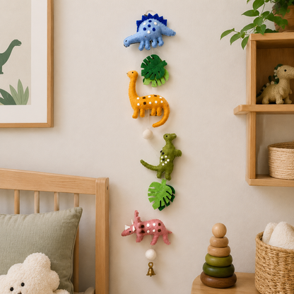 Dinosaur Felt Garland