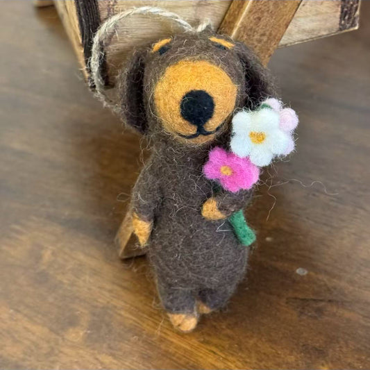 Dog Kawaii Hanging Decoration Bag Charm By Maria Callary Toys