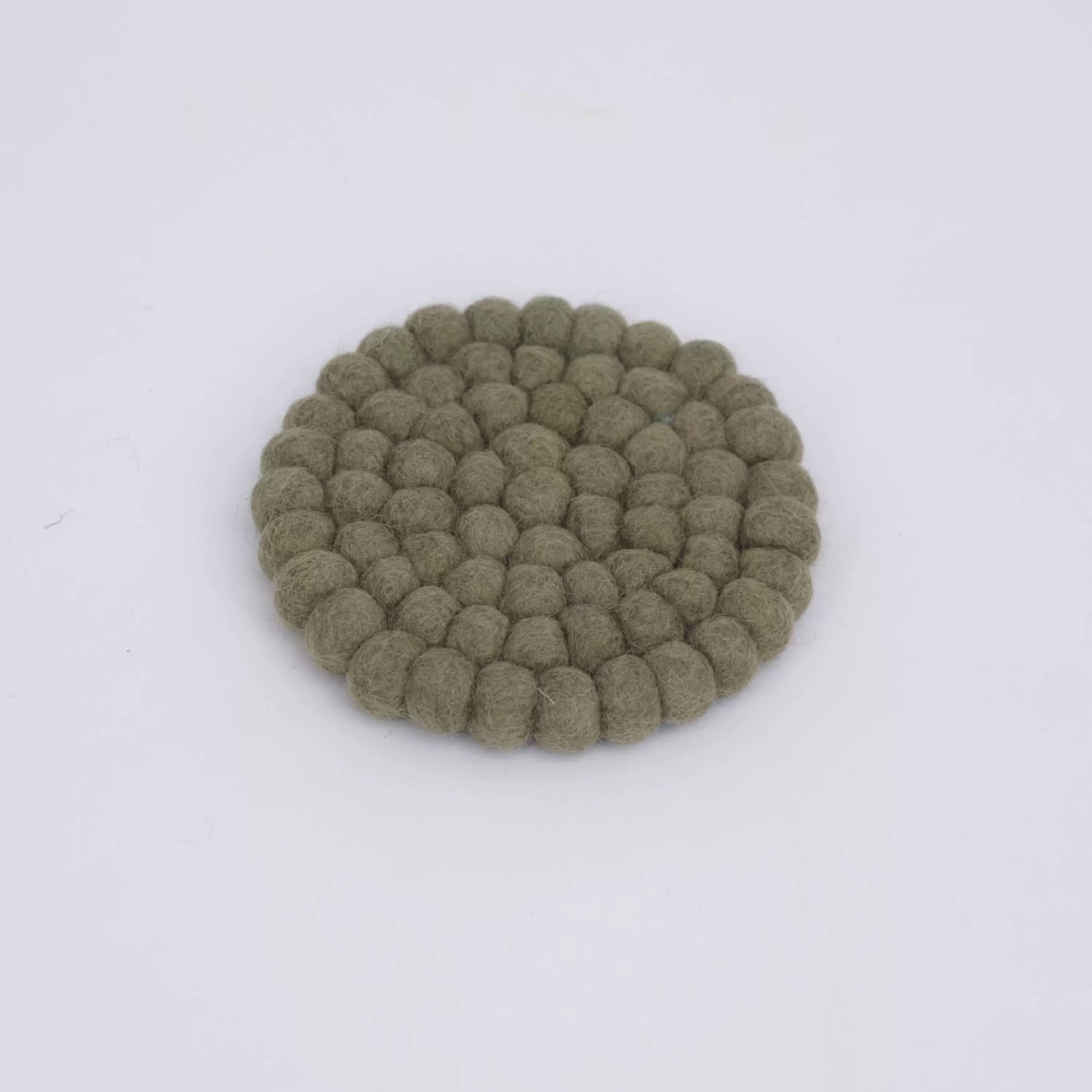 Felt Ball Bar Coasters by Maria Callary Toys