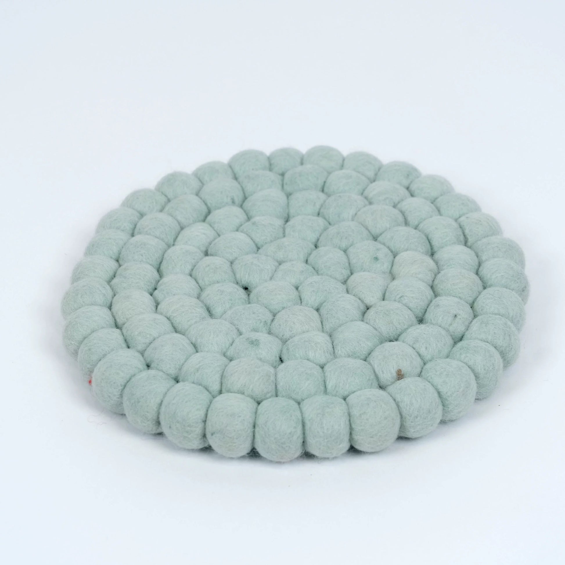 Felt Ball Beverage Coaster by Maria Callary Toys