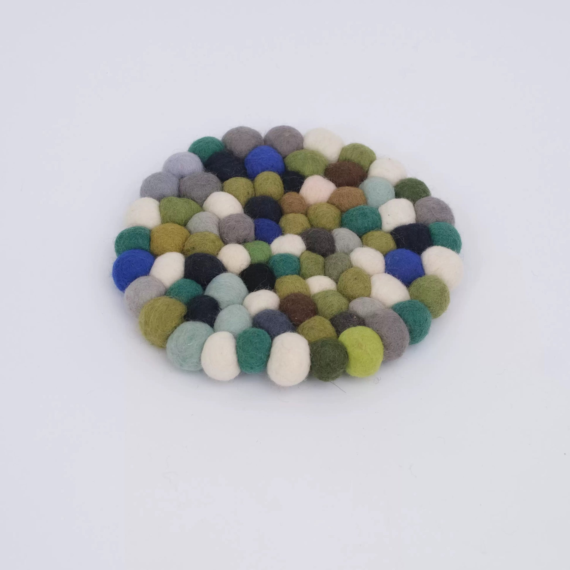 Felt Ball Coaster for Beer by Maria Callary Toys