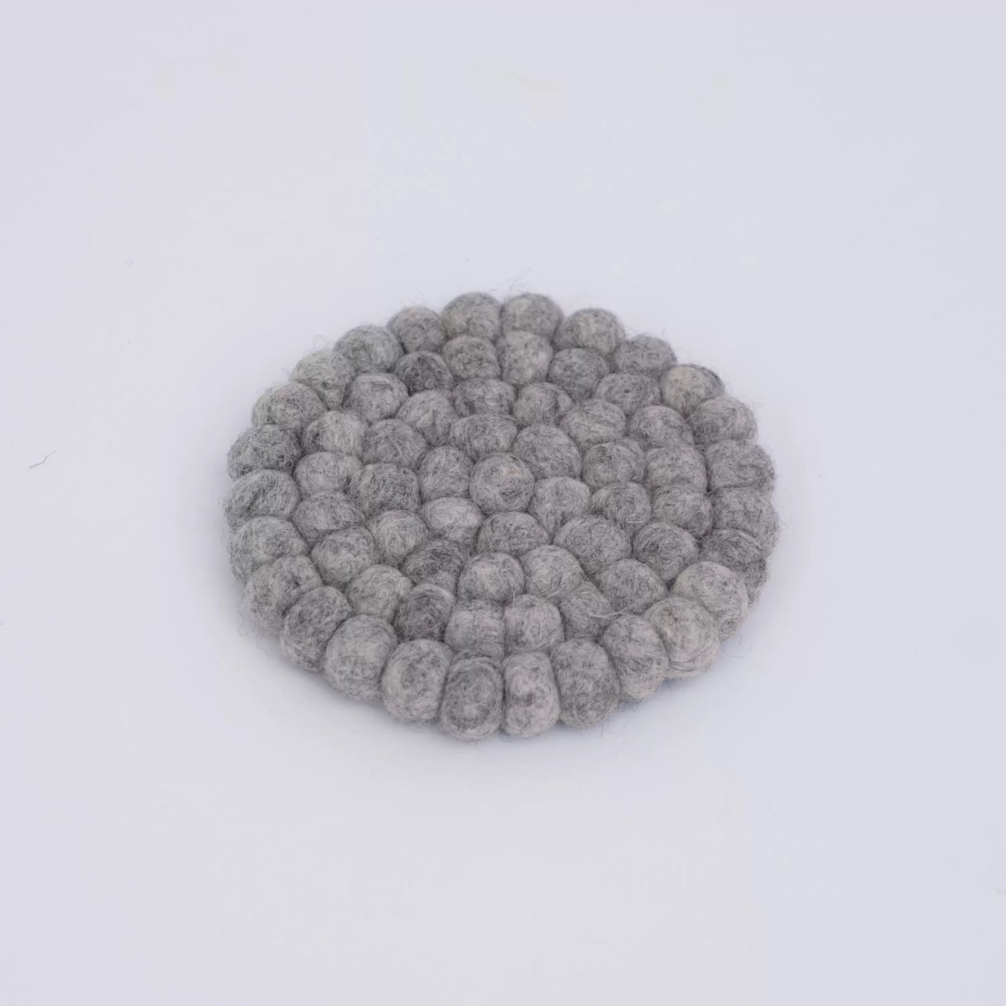 Felt Ball Coasters for Tea by Maria Callary Toys