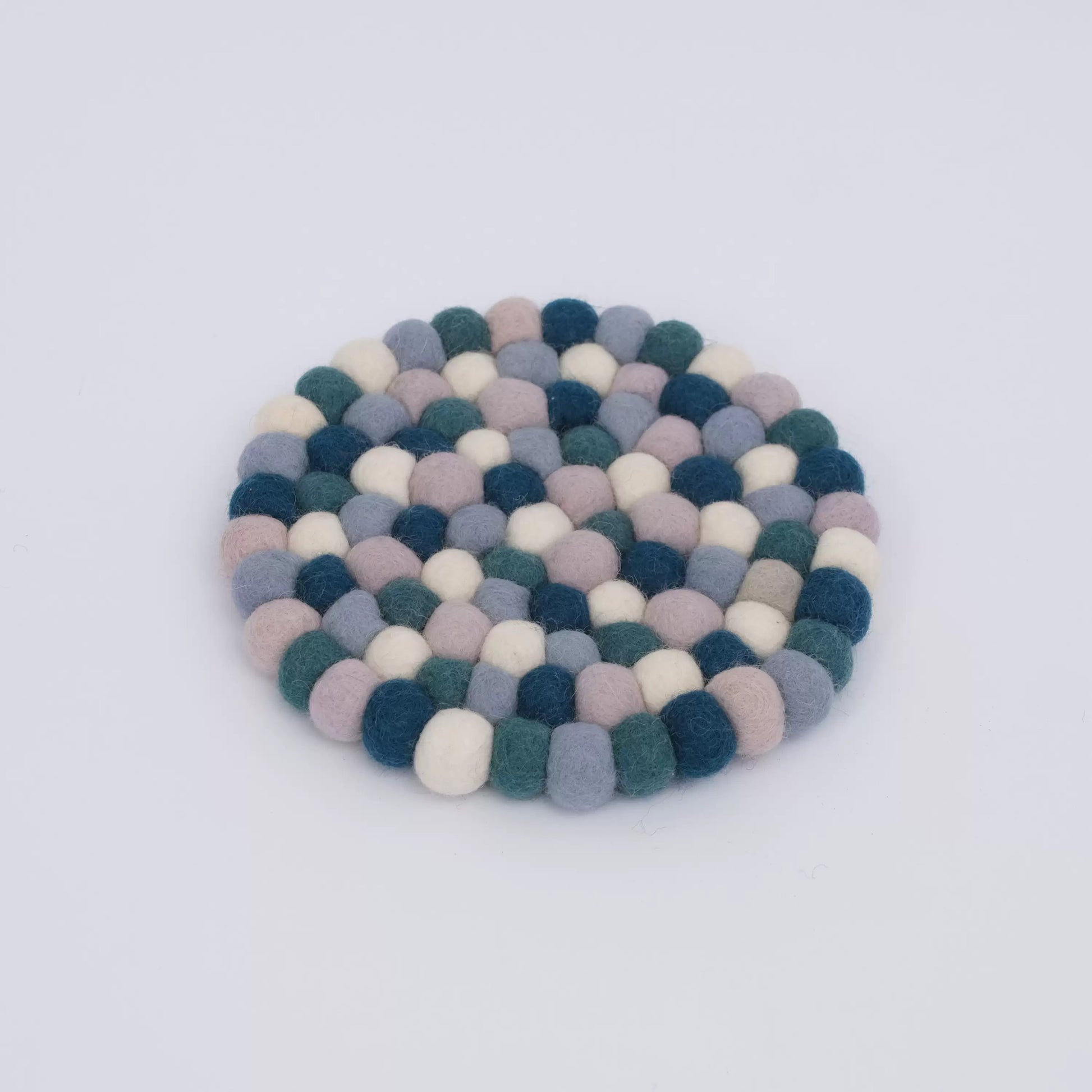 Felt Ball Cocktail Coaster by Maria Callary Toys