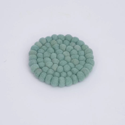 Felt Ball Coffee Table Coasters by Maria Callary Toys