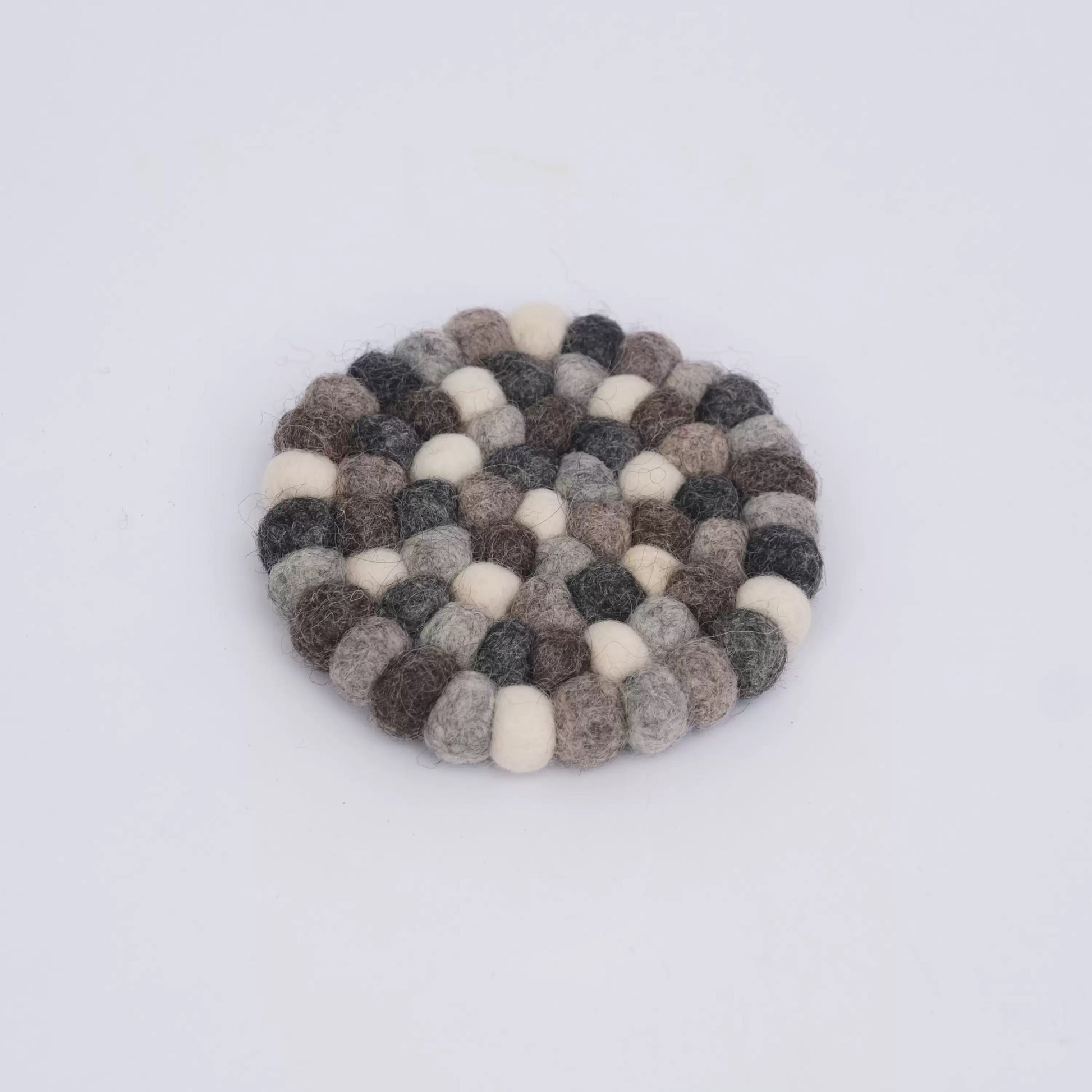 Felt Ball Cool Drink Coasters by Maria Callary Toys