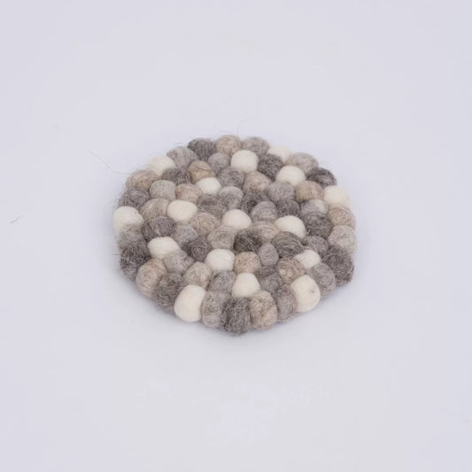 Felt Ball Desk Coasters by Maria Callary Toys