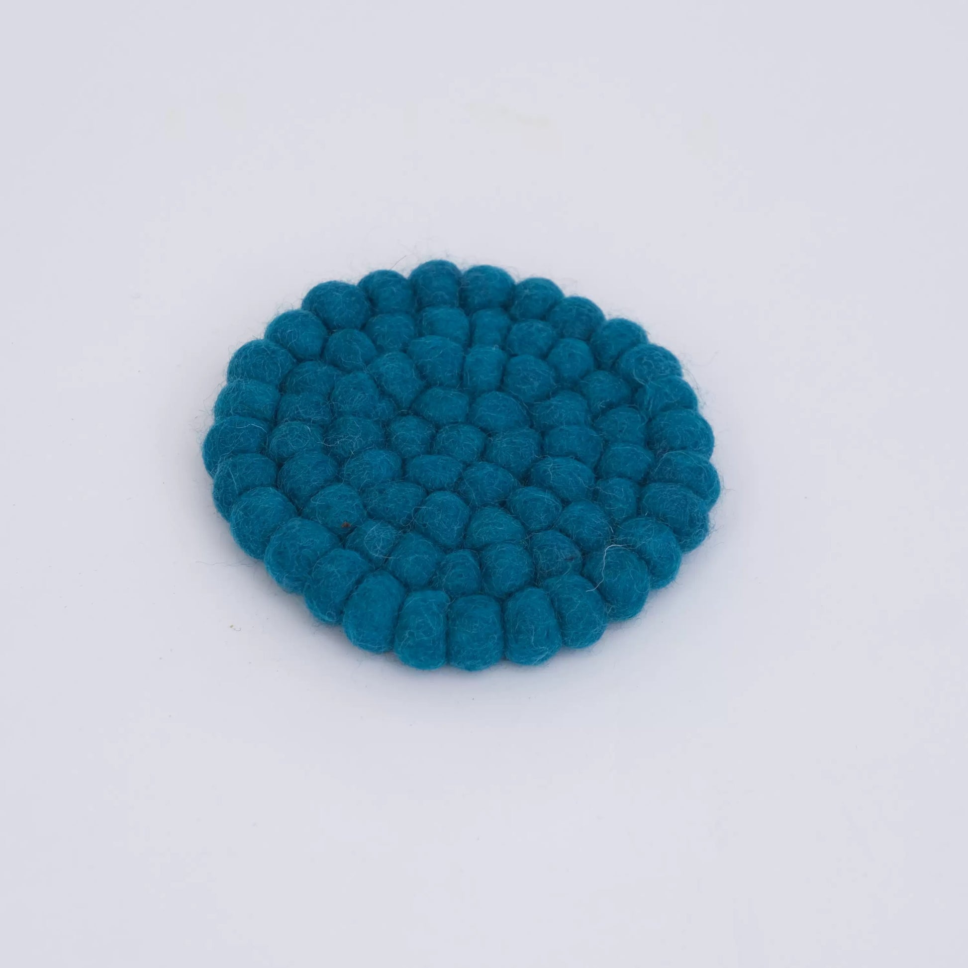 Felt Ball Glass Drink Coasters by Maria Callary Toys