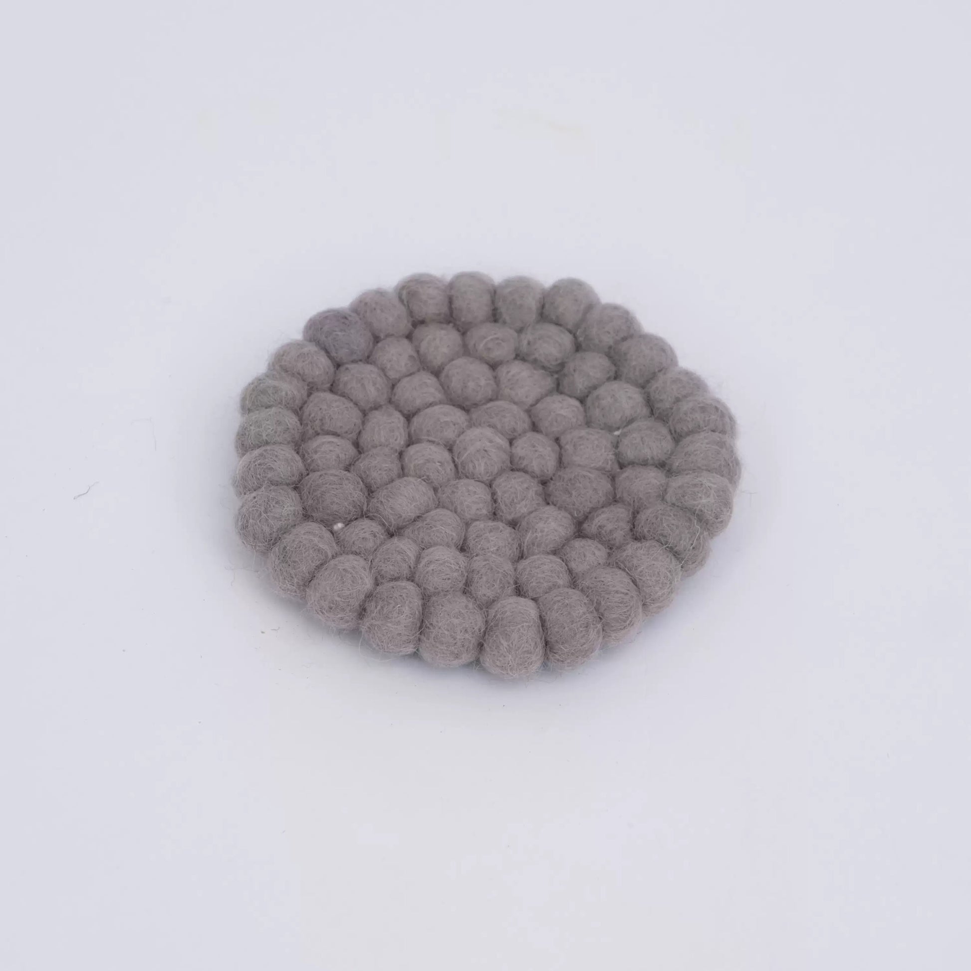Felt Ball Moisture Absorbing Coasters by Maria Callary Toys