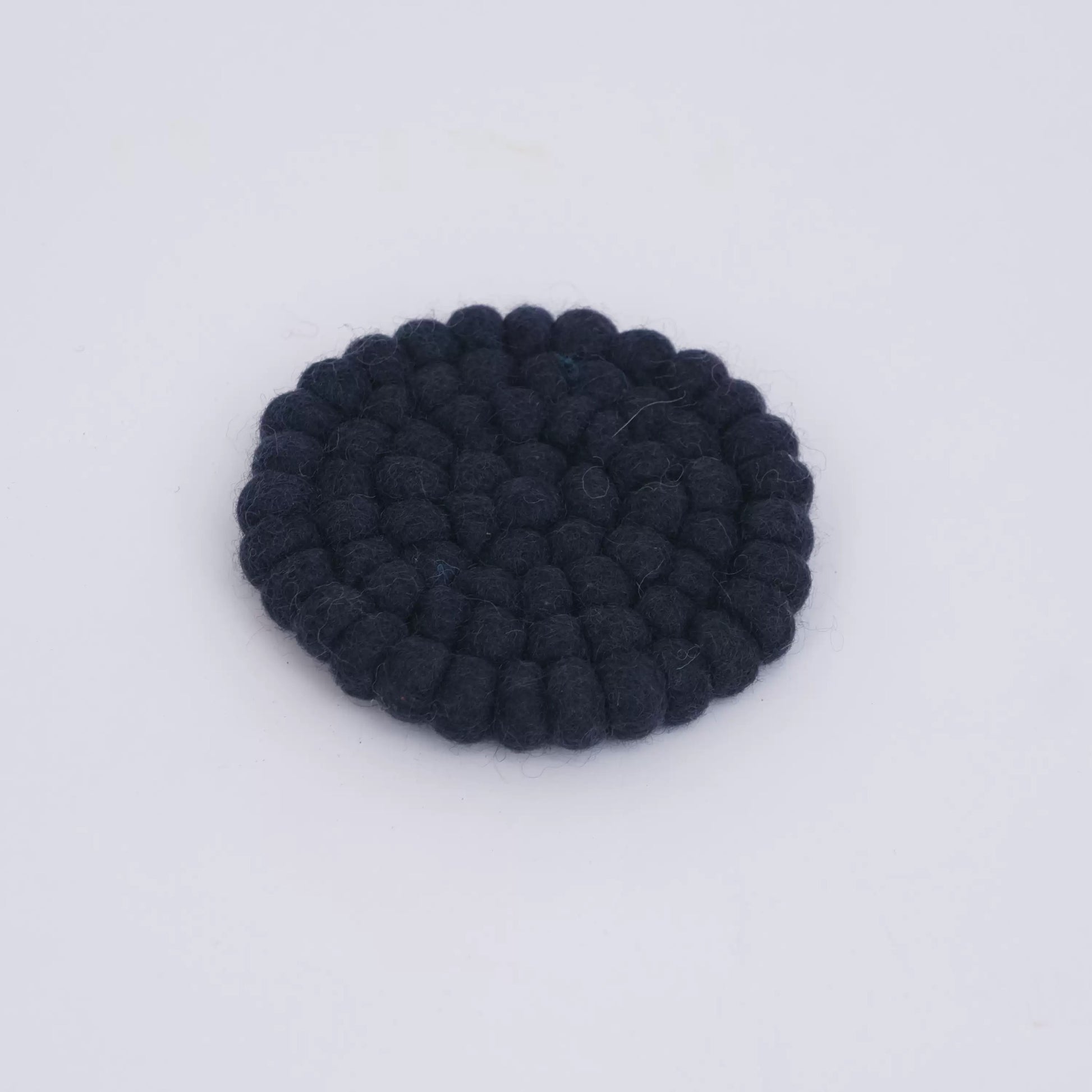Felt Ball Tea Coaster by Maria Callary Toys