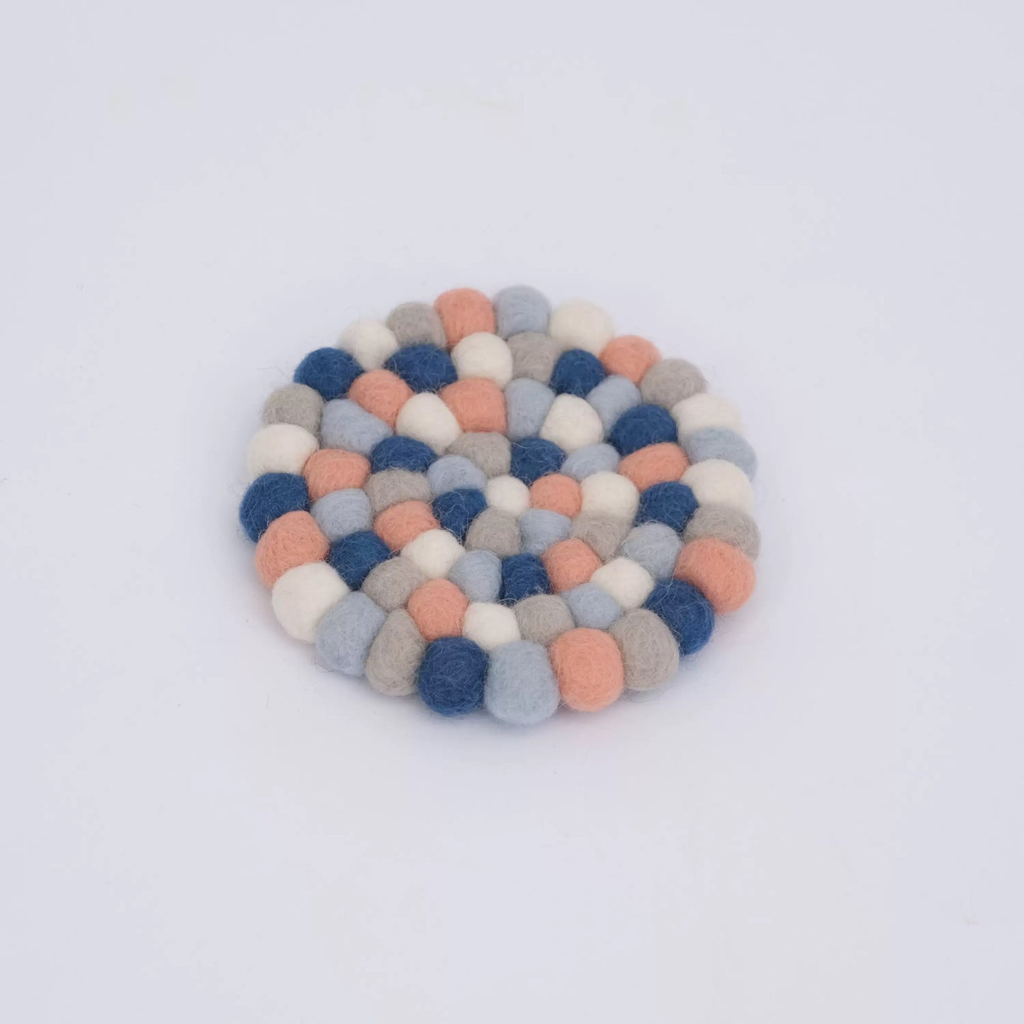 Felt Ball Water Absorbing Coasters by Maria Callary Toys
