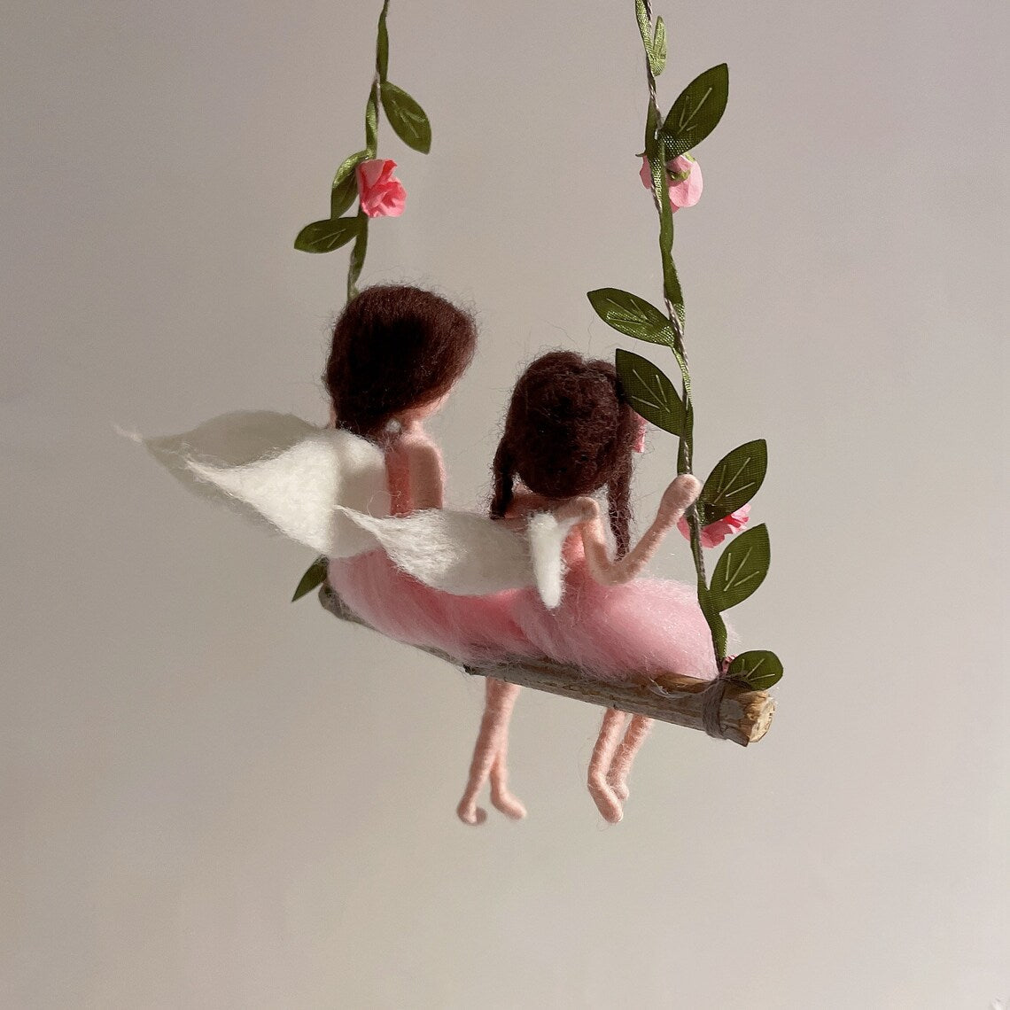 Felted Wool Mom and Daughter Dolls – Maria Callary Toys
