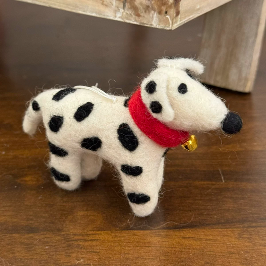 Felt Dog Hanging Decoration