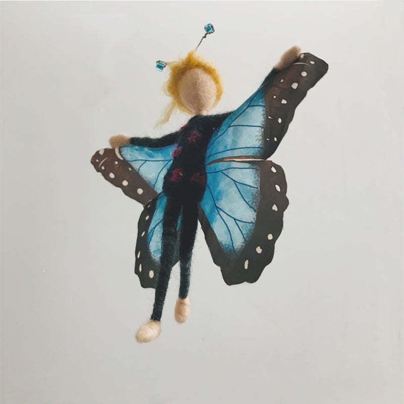 Handcrafted Felt Fairy Needle Felting Kit by Maria Callary Toys