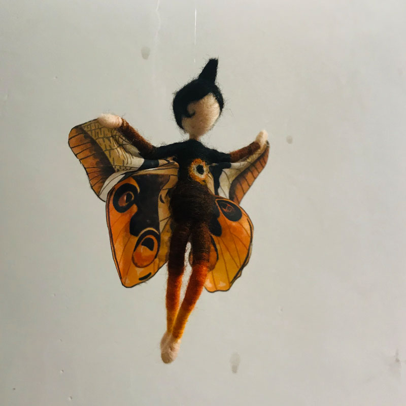 Handcrafted Felt Figure Needle Felting Kit by Maria Callary Toys