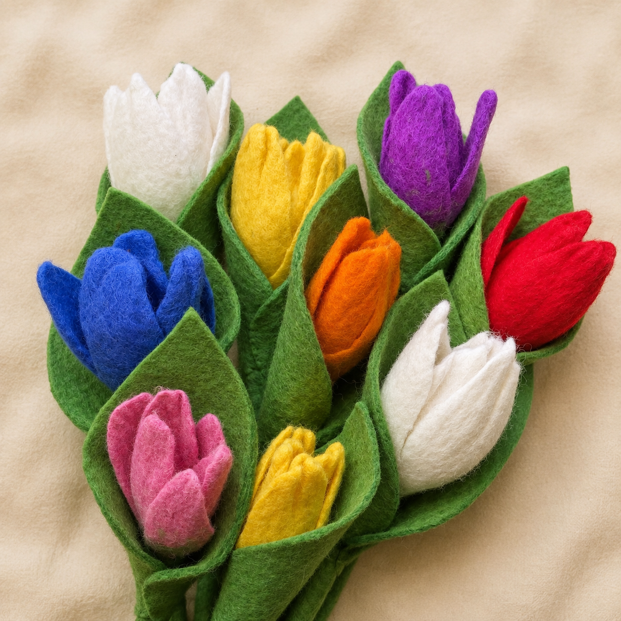 Felt Tulips