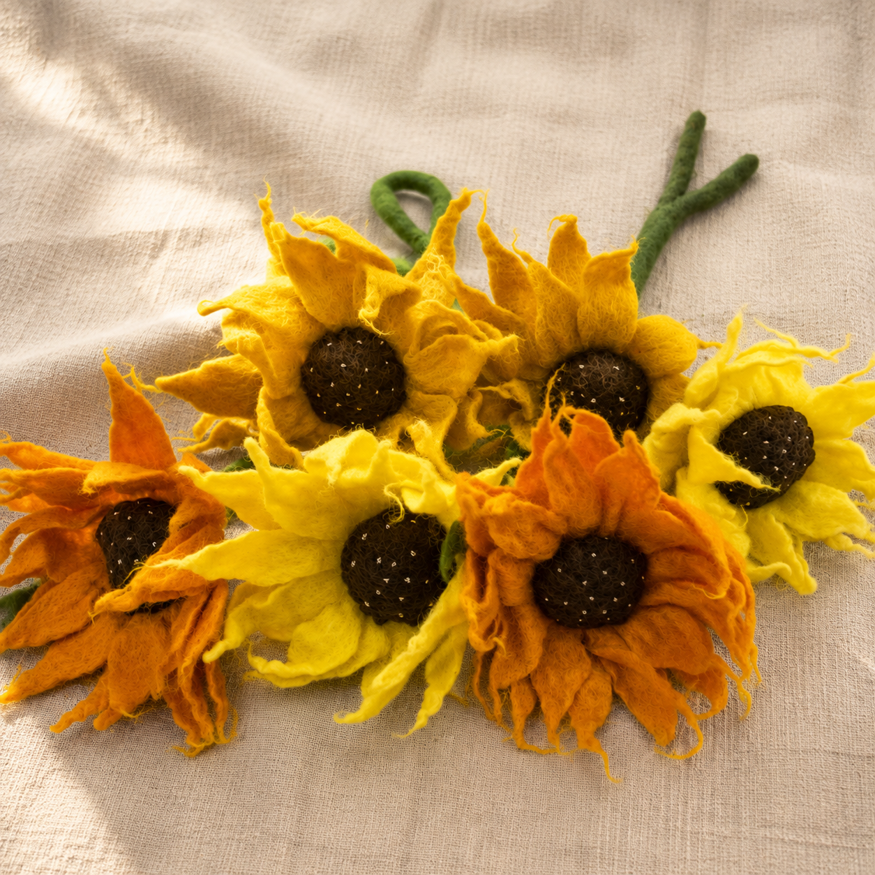 Felt Sunflower