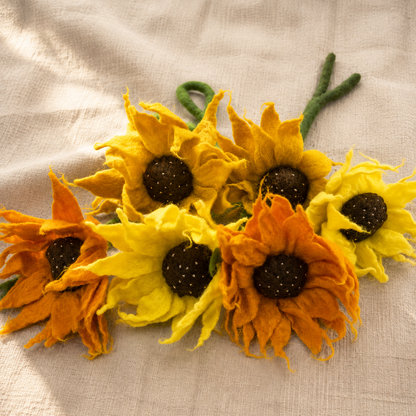 Felt Sunflower
