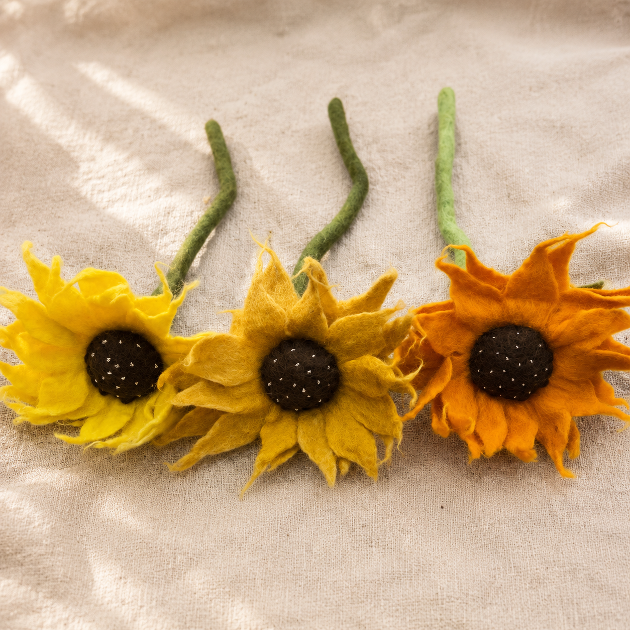 Felt Sunflower