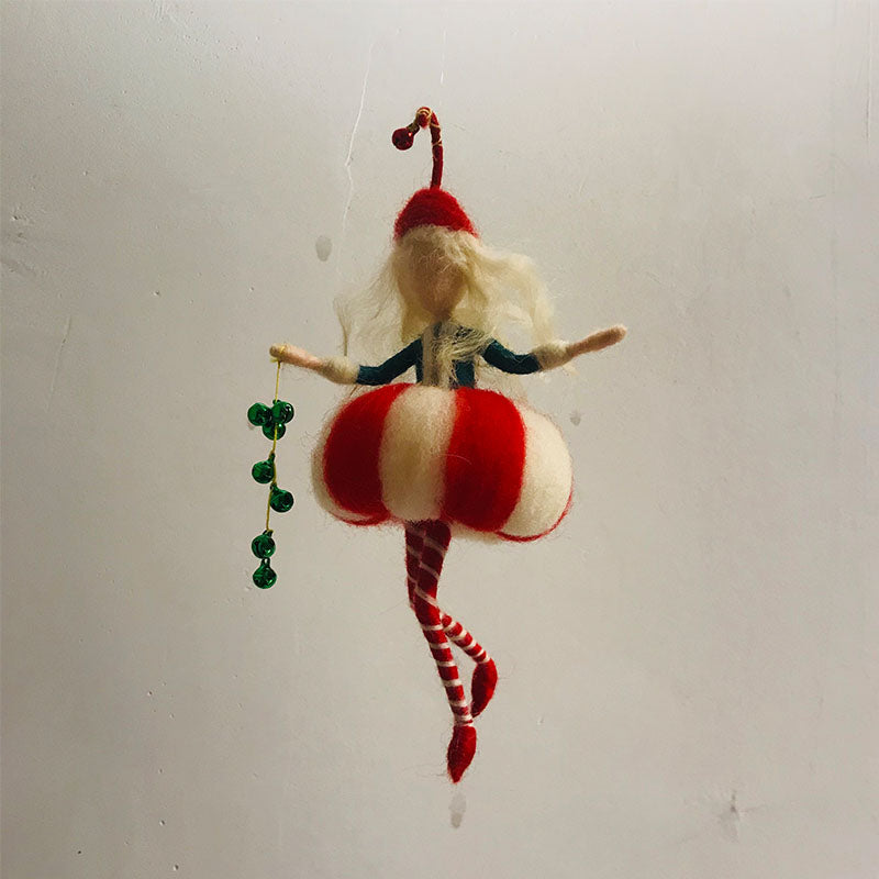 Handmade Needle Felted Fairy Doll by Maria Callary Toys